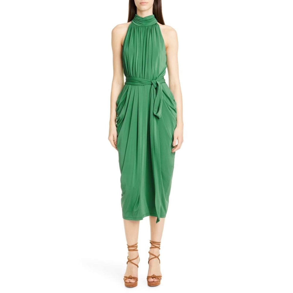 Tommy Hilfiger x Zendaya Halter Neck Drape Dress 4